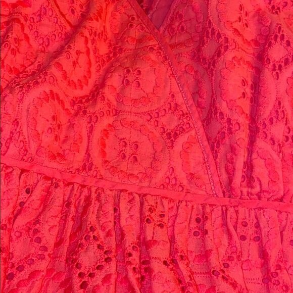 ✨4xHP✨Coral J. Crew Lace Spaghetti Strap Dress✨ - Picture 5 of 5